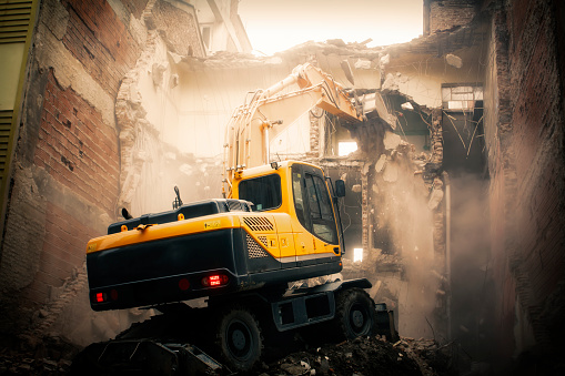 Excavator Demolition