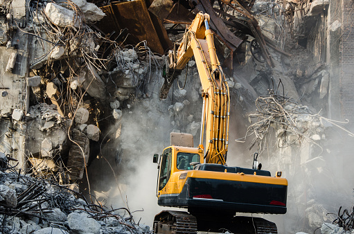 Excavator Demolition