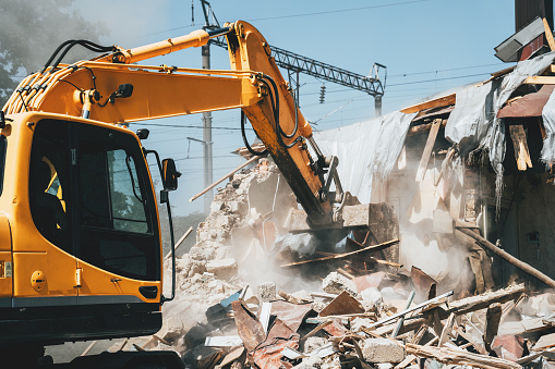 Excavator Demolition