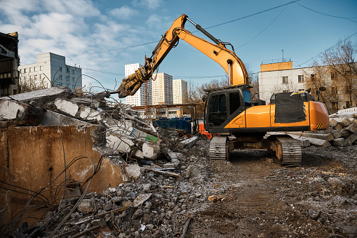 Excavator Demolition