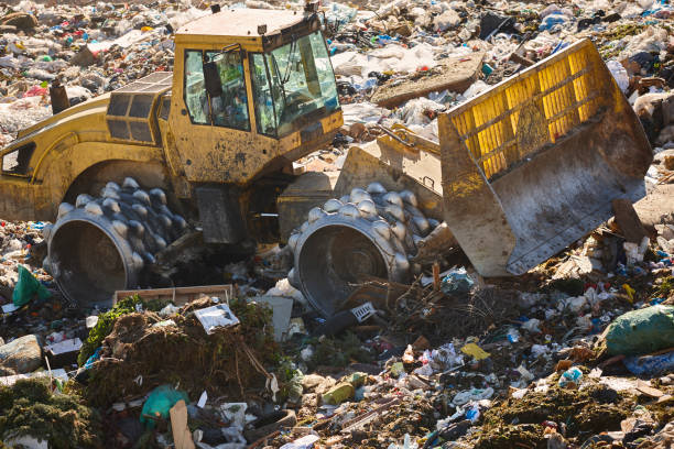 alat berat Landfill Compactor