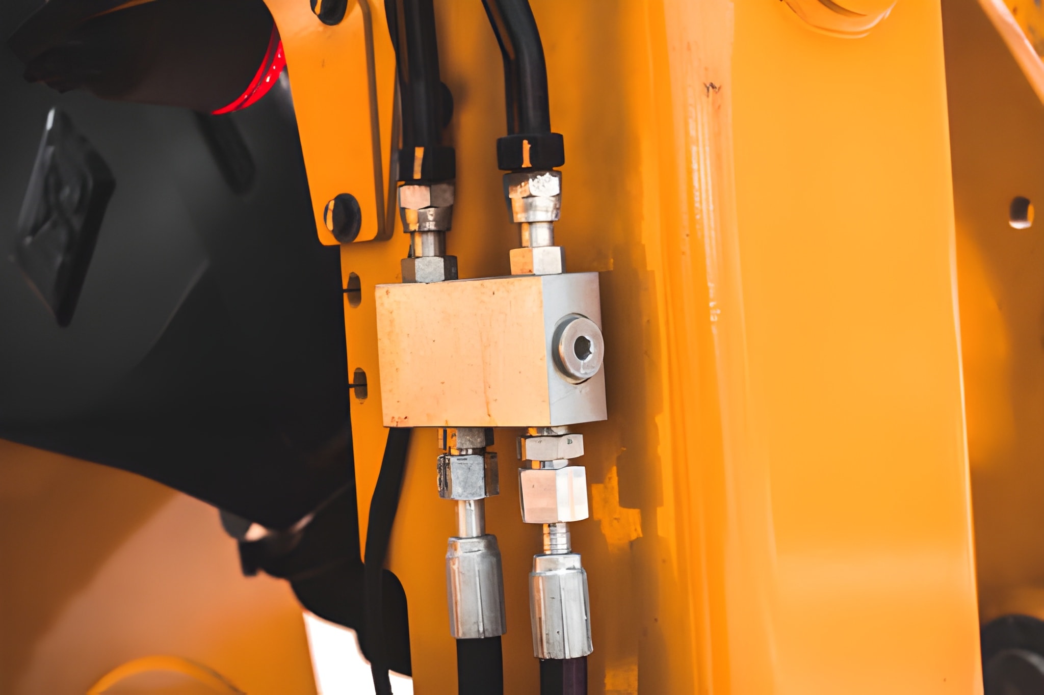 control valve excavator