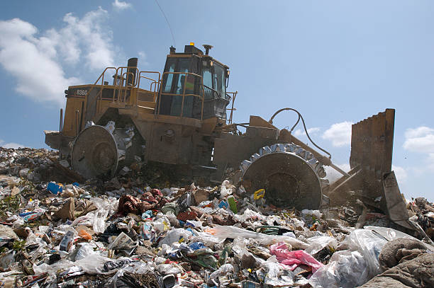 alat berat Landfill Compactor