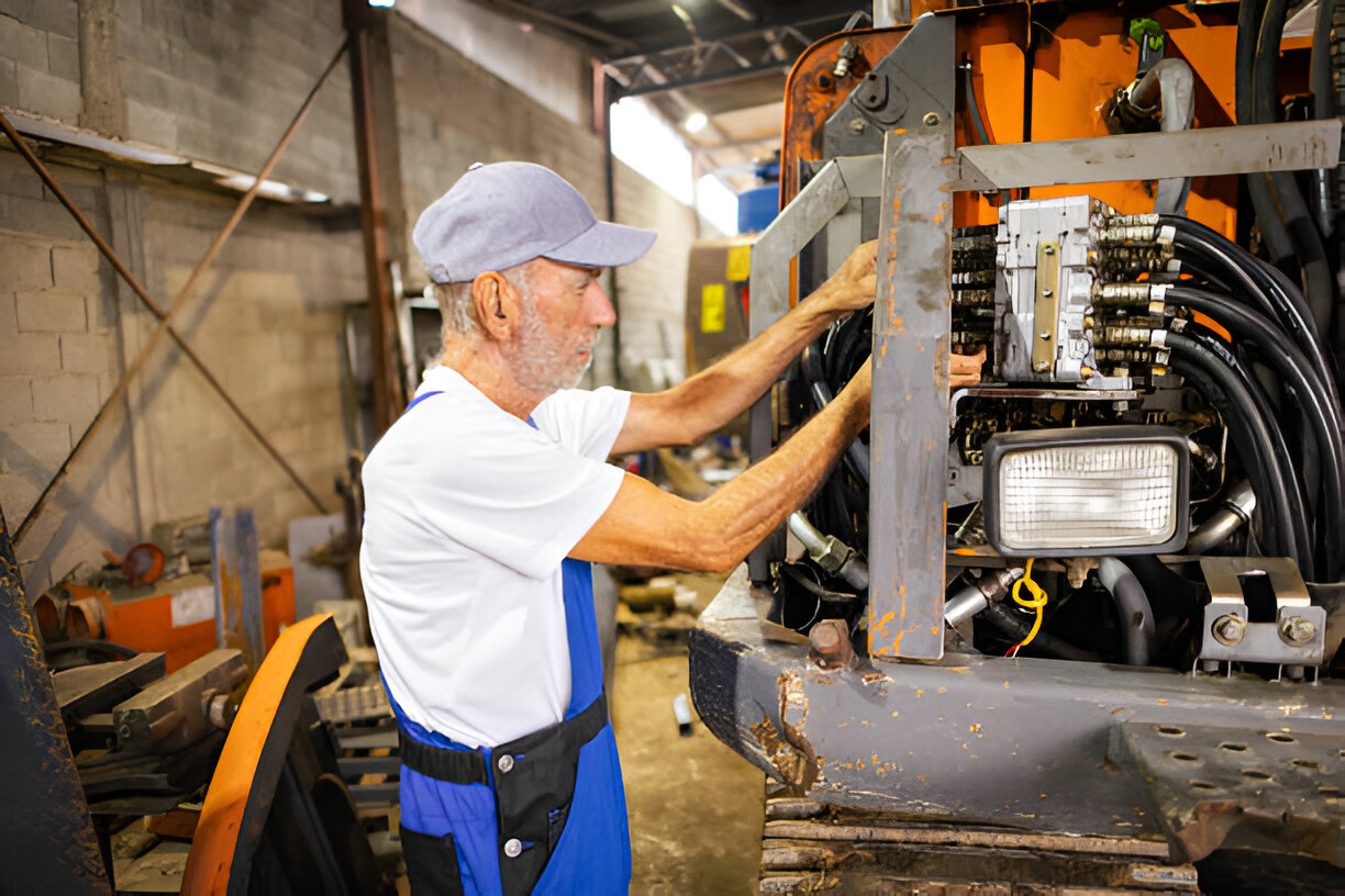 maintenance forklift
