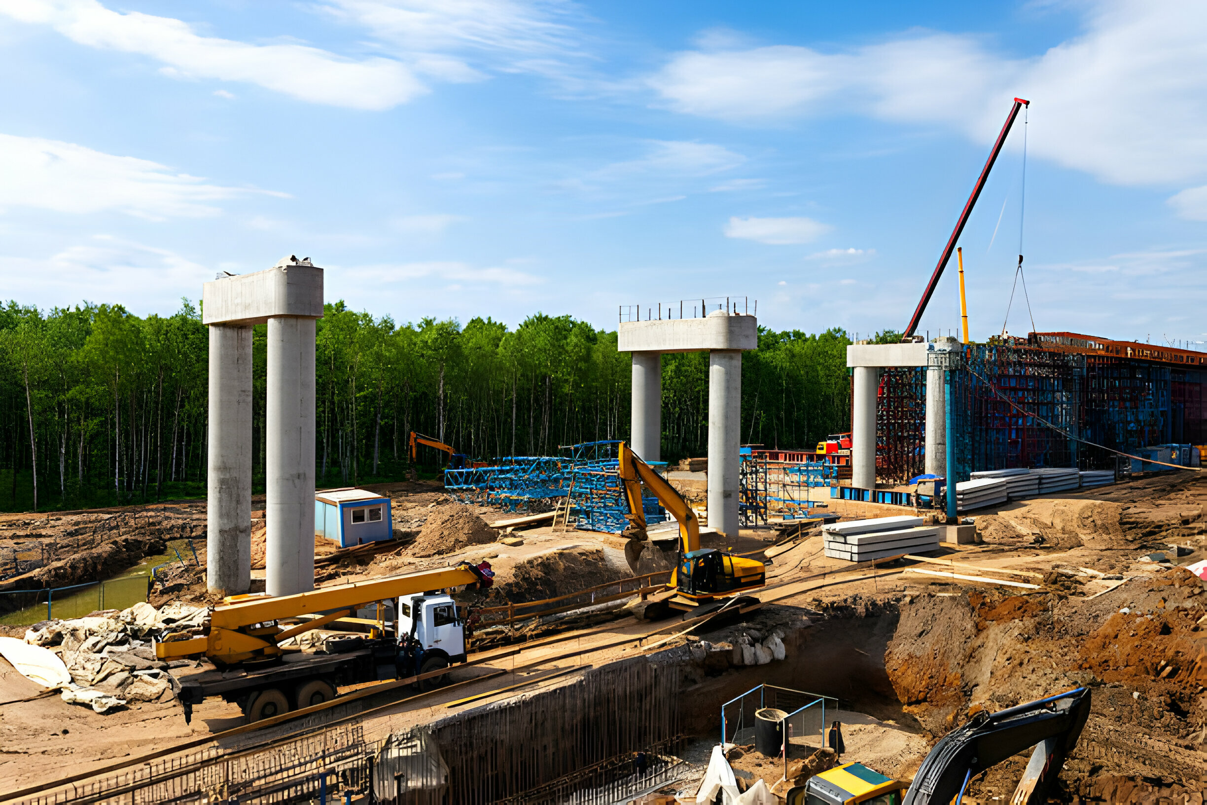 alat berat konstruksi