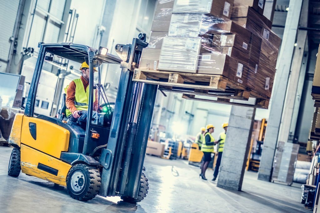 cara kerja System Hydraulic pada forklift