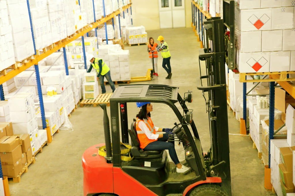 cara kerja System Hydraulic pada forklift