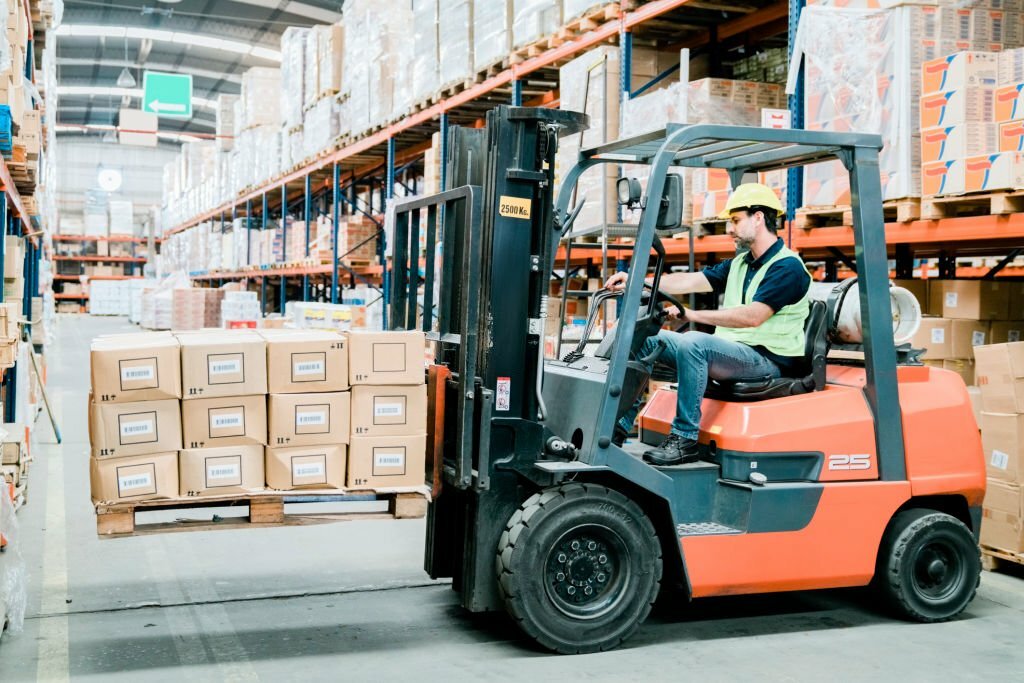 cara kerja System Hydraulic pada forklift