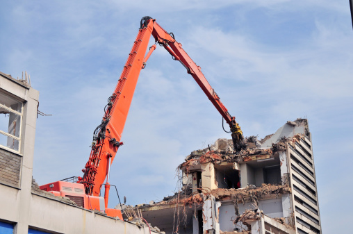 excavator long reach