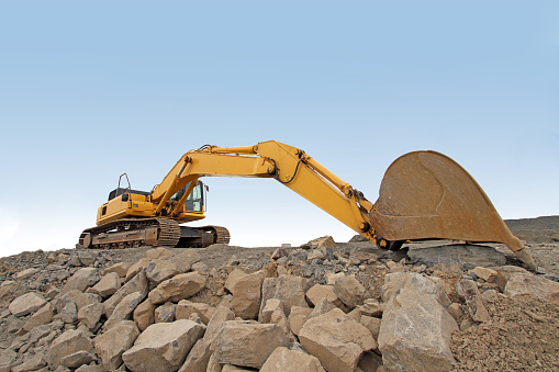 excavator long reach
