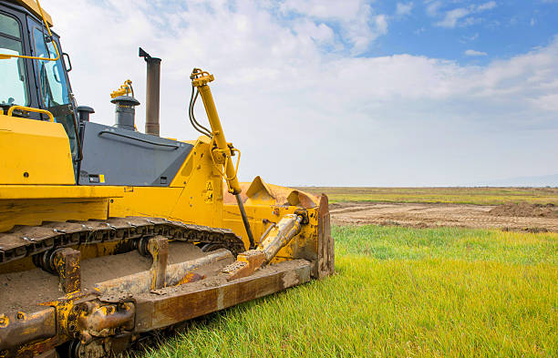 excavator pada industri pertanian