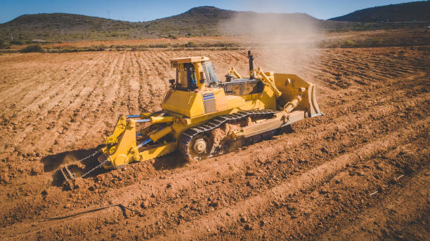 excavator pada industri pertanian
