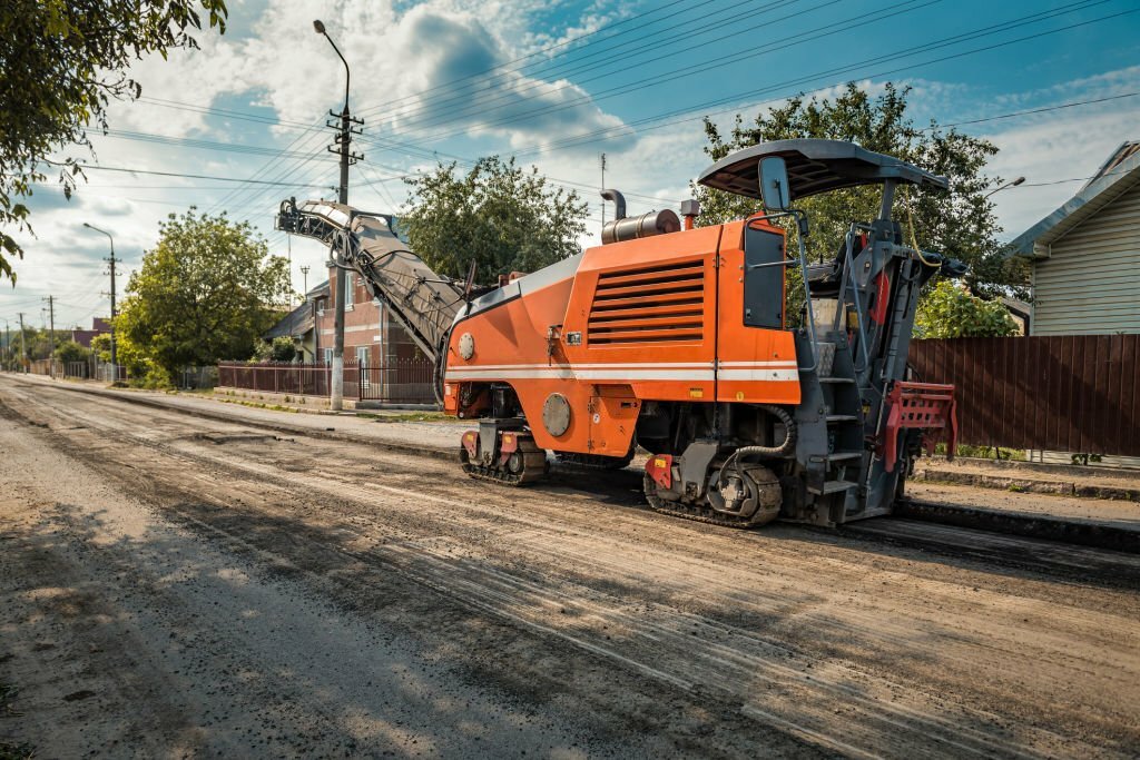 road milling machine