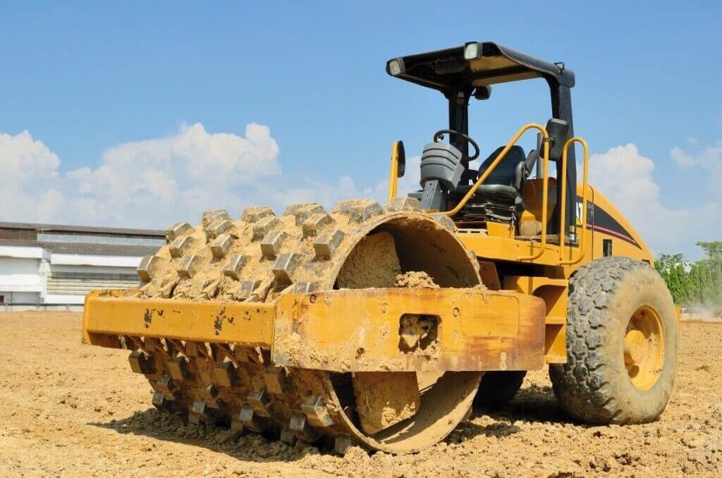 sheep foot roller